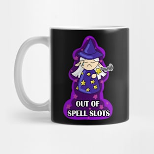 Out of Spell Slots wizard Mug